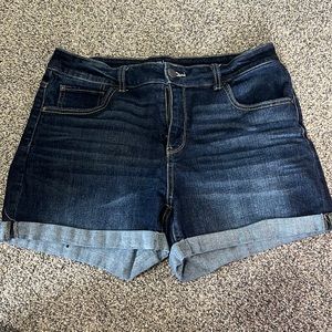 Woman’s Time and Tru Mid Rise Jean Shorts. Size 12. LIGHTLY WORN.